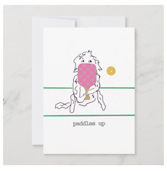 Paddles Up - Greeting Card