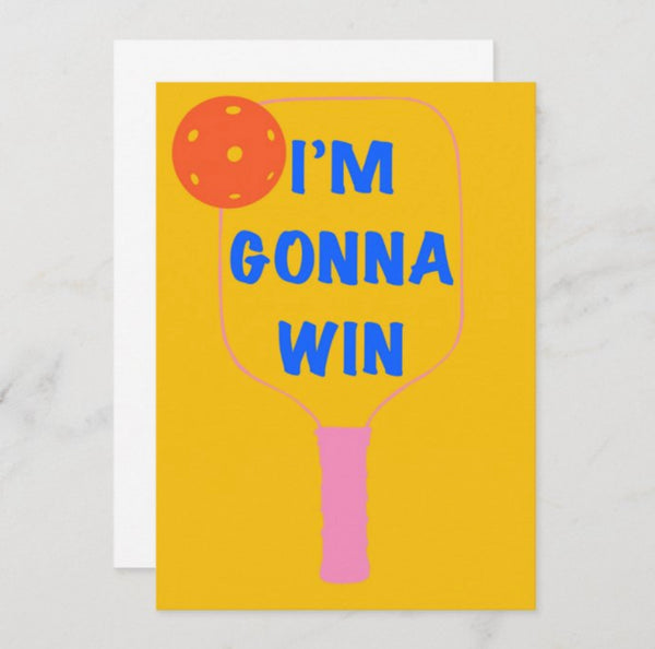 I'm Gonna Win - Greeting Card