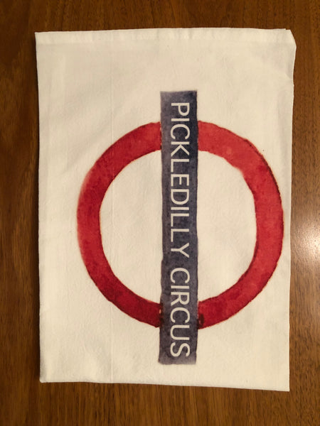 Pickledilly Circle - Tea Towel - Sold Out